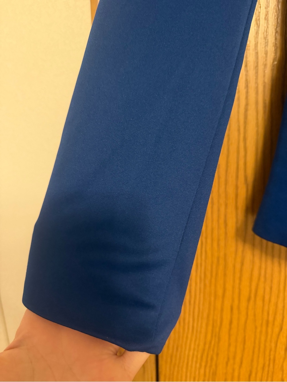 ZARA woman cobalt blue blazer size XL - Picture 4 of 6